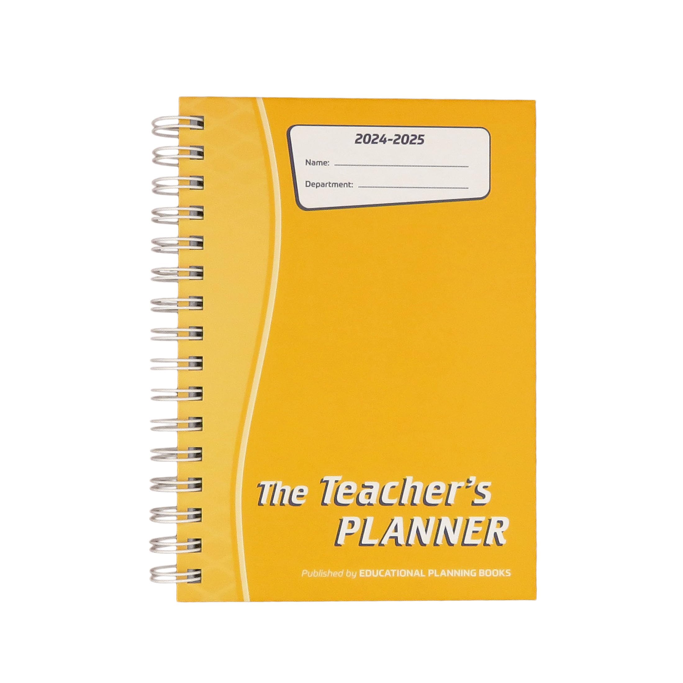 EDUCATIONAL PLANNING BOOKSLtd The Teacher's Planner 2024-25: A5, Gold, 6 Period (TP9-GLD)