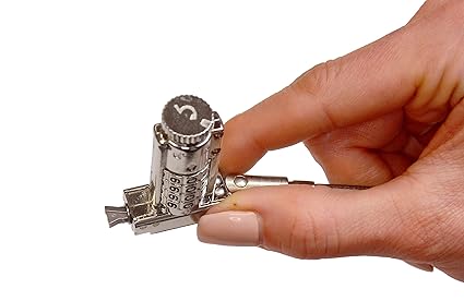 Noble Locks TZ07TNR Compact Non Resettable Combination Wedge Lock