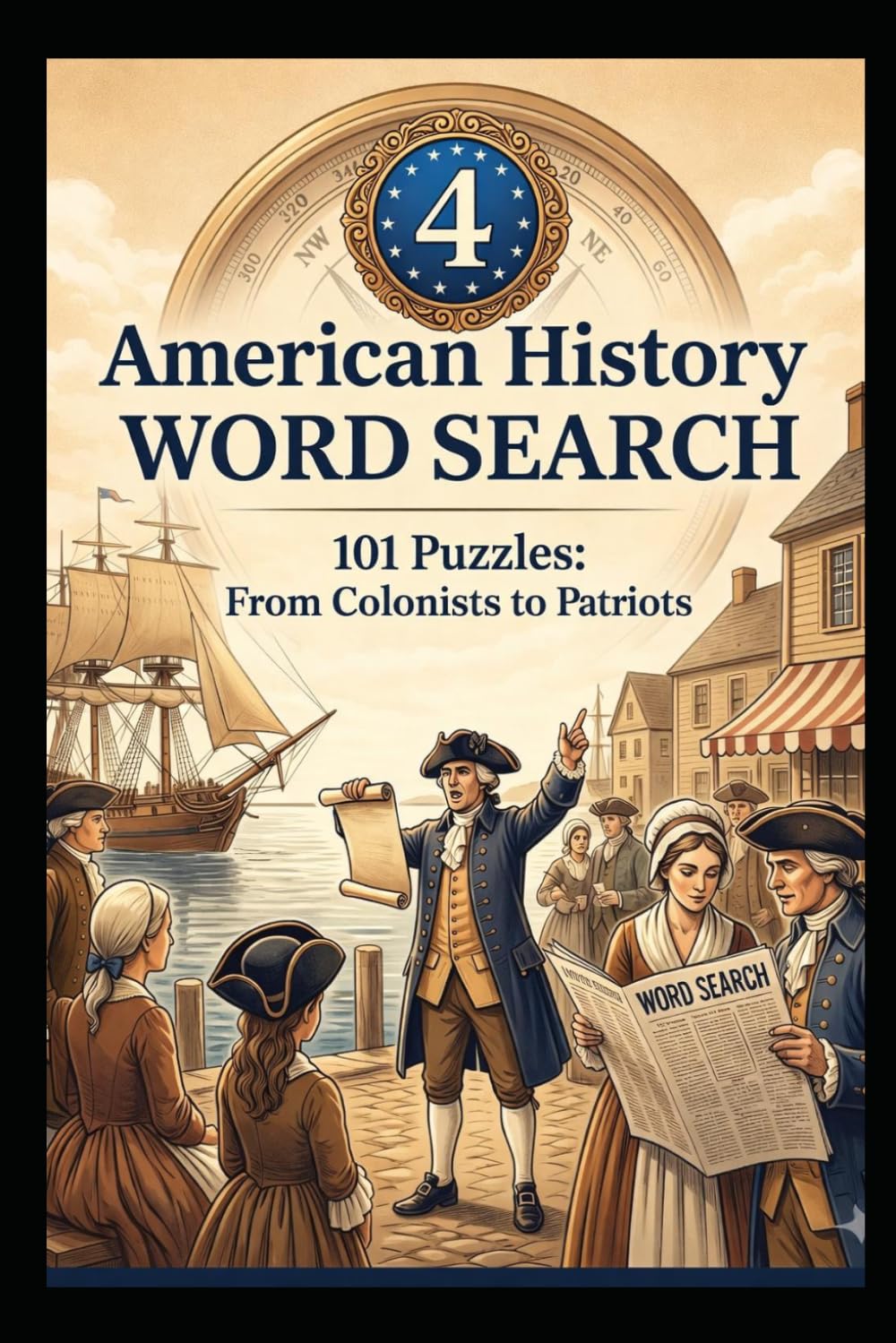 American History Word Search: Volume 4 — Westward Expansion Edition