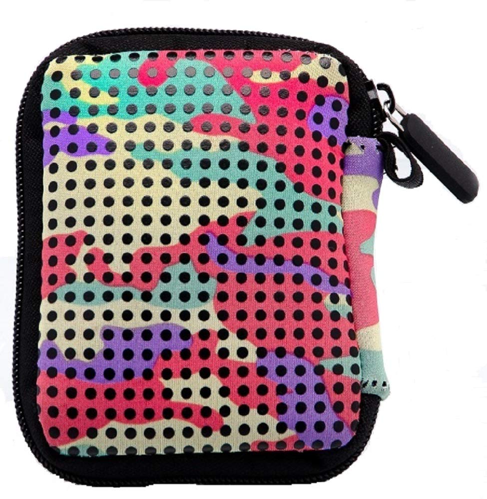 Sticky Pod Cycle Bag Pocket Organizer for Jersey Pockets, Funky Pink