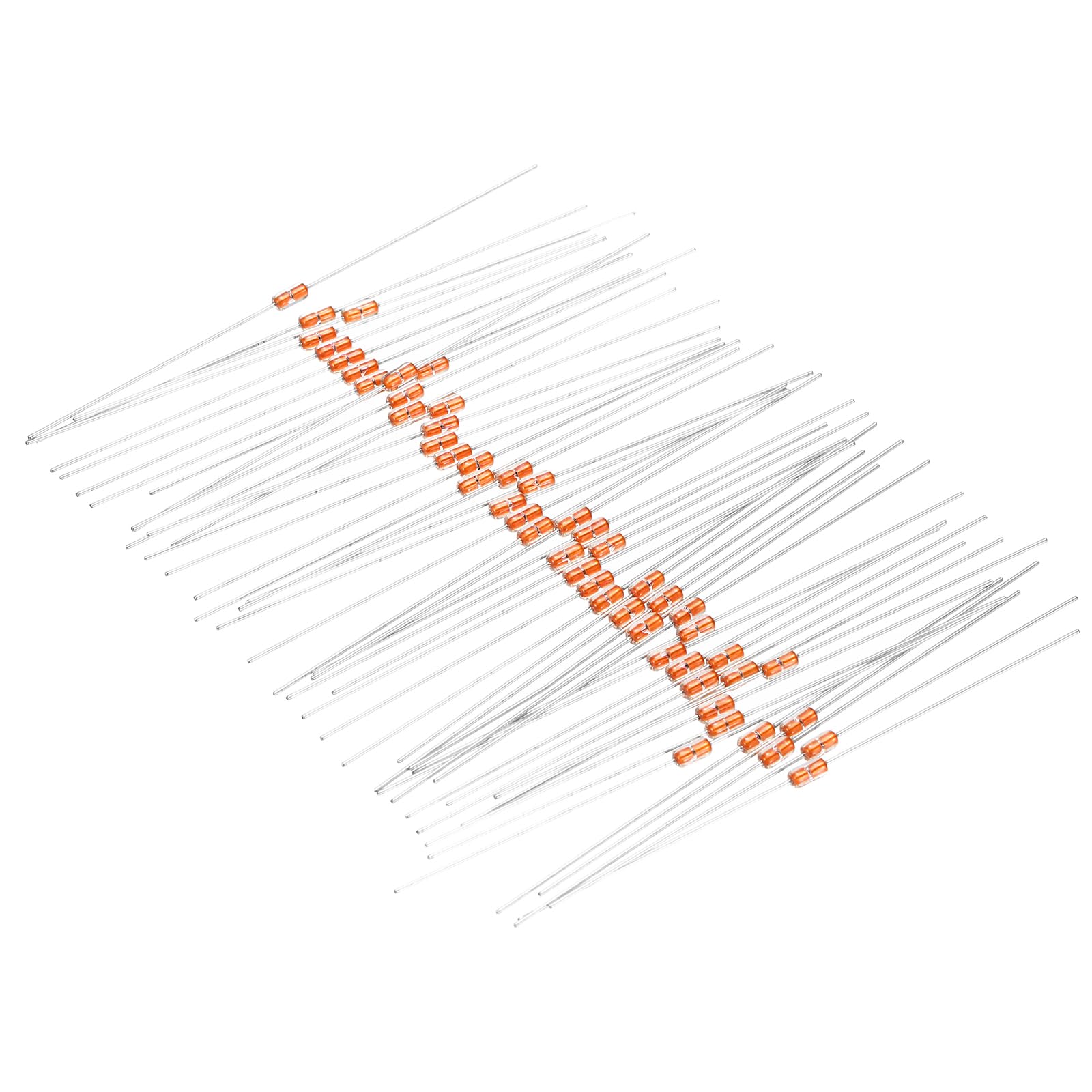 uxcell 50pcs 1K Ohm 5% NTC Thermistors Resistors, MF58 3950B Thermistor Temperature Sensor