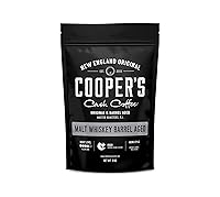 Vista 13 de Granos de café envejecidos en barril de whisky bourbon, molido, café colombiano de origen único envejecido en barriles de whisky bourbon