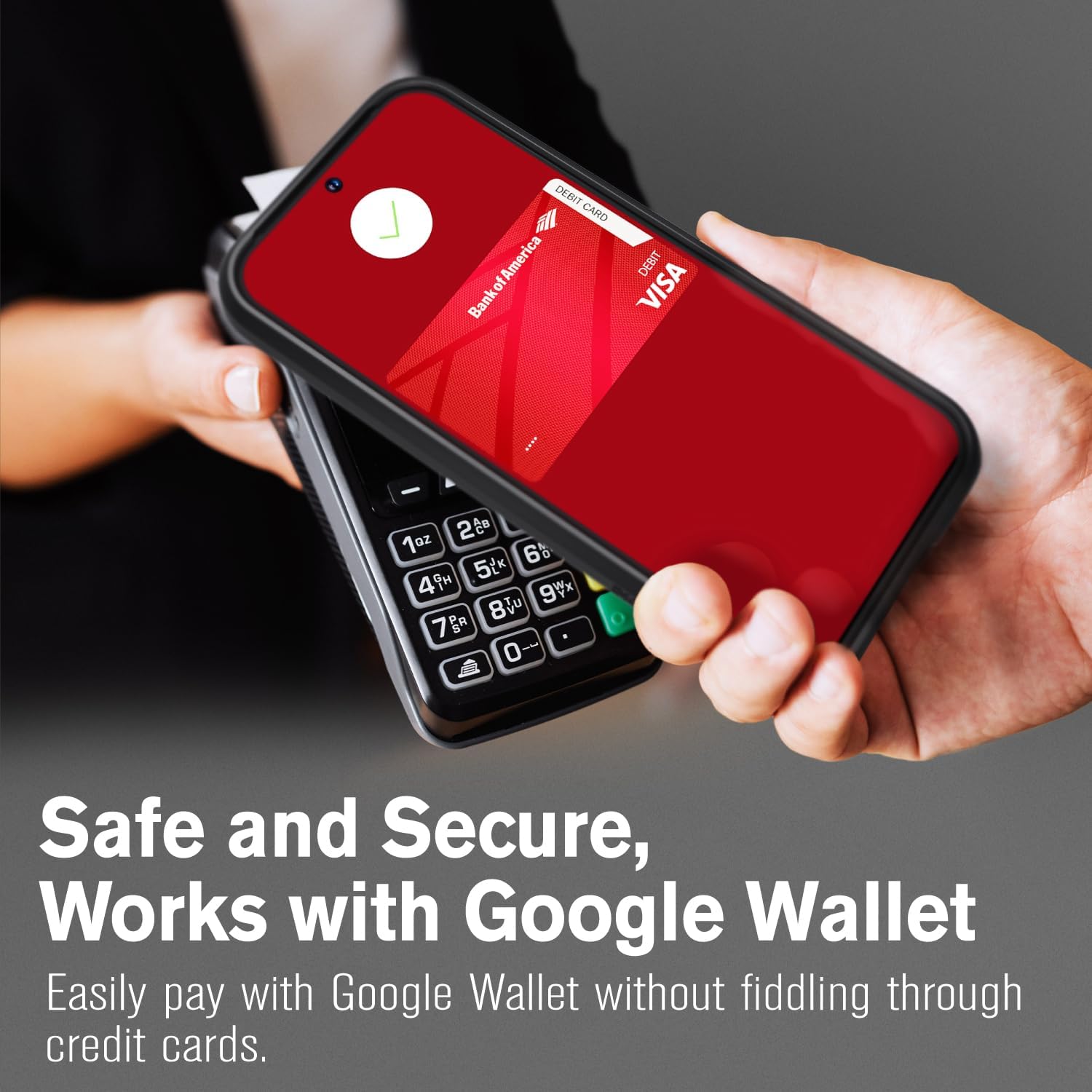 VENA vCommute for Google Pixel 10 Pro XL (2025) Wallet Case, [Military Grade Drop Protection] Flip Leather Cover Slot Card Holder with Kickstand - Black