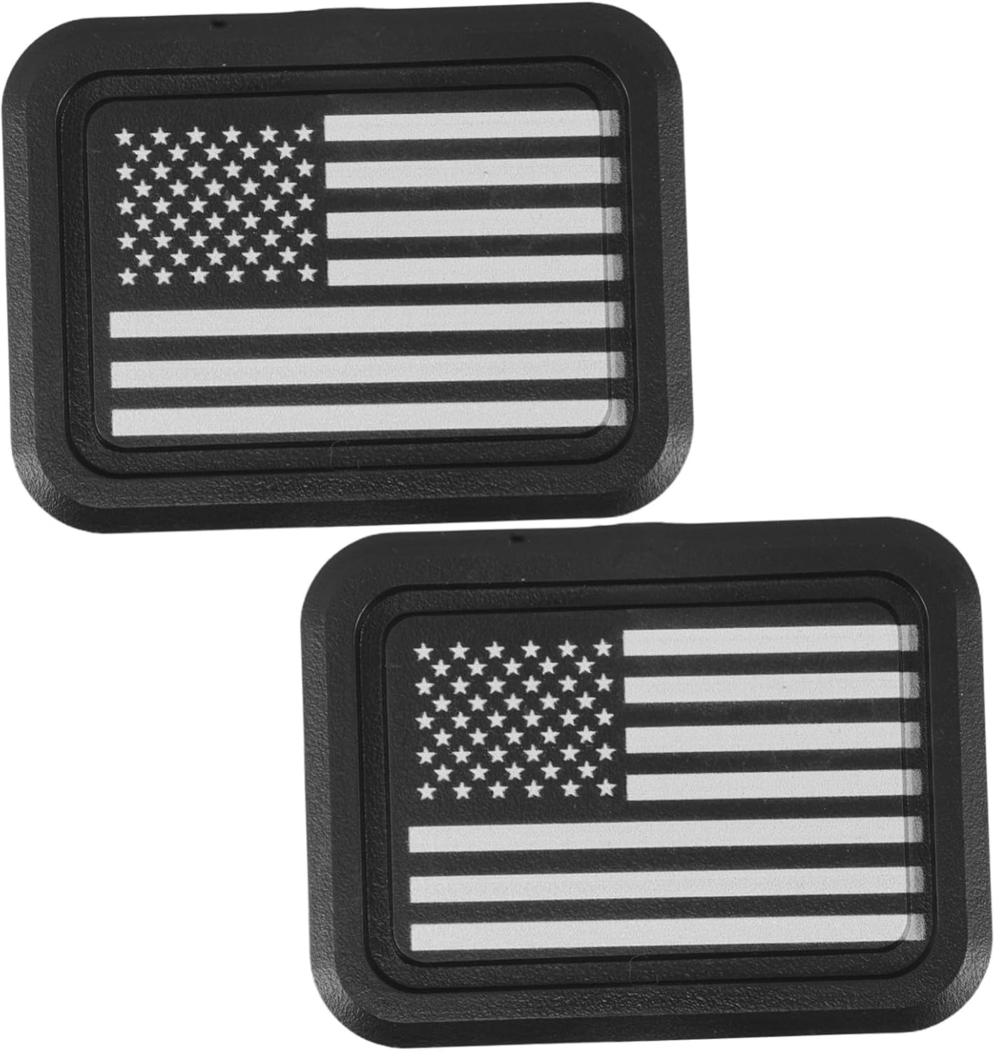 2pcs Truck Accessories Hitch Covers for Trucks Bed Rail Pile Cover for Ram Easy Install Towing Accessories