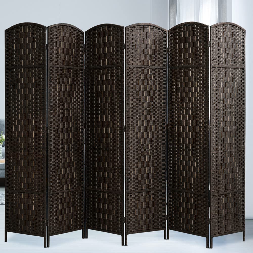 Buy JOSTYLE Room Divider 6 Panel Room Partition, Foldable Freestanding
