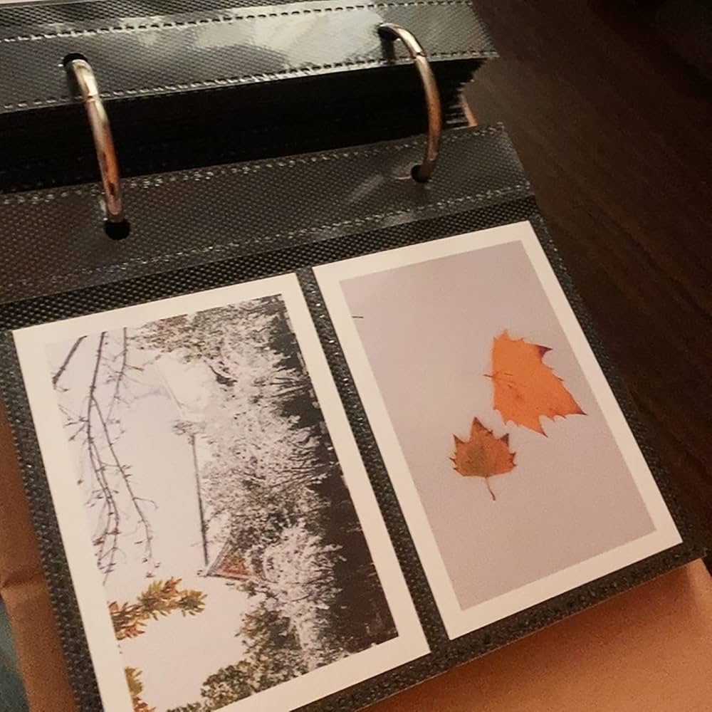 フォトブック Amazon.co.jp: 6ピース スモールフォトアルバム 4 x 6インチ