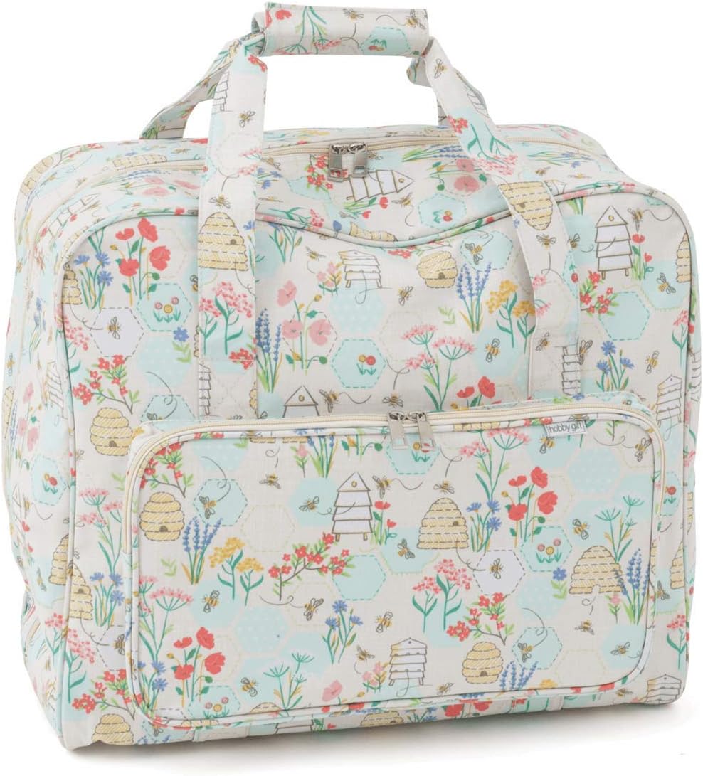 HobbyGift Sewing Machine Bag Sewing Bee (Matt PVC)
