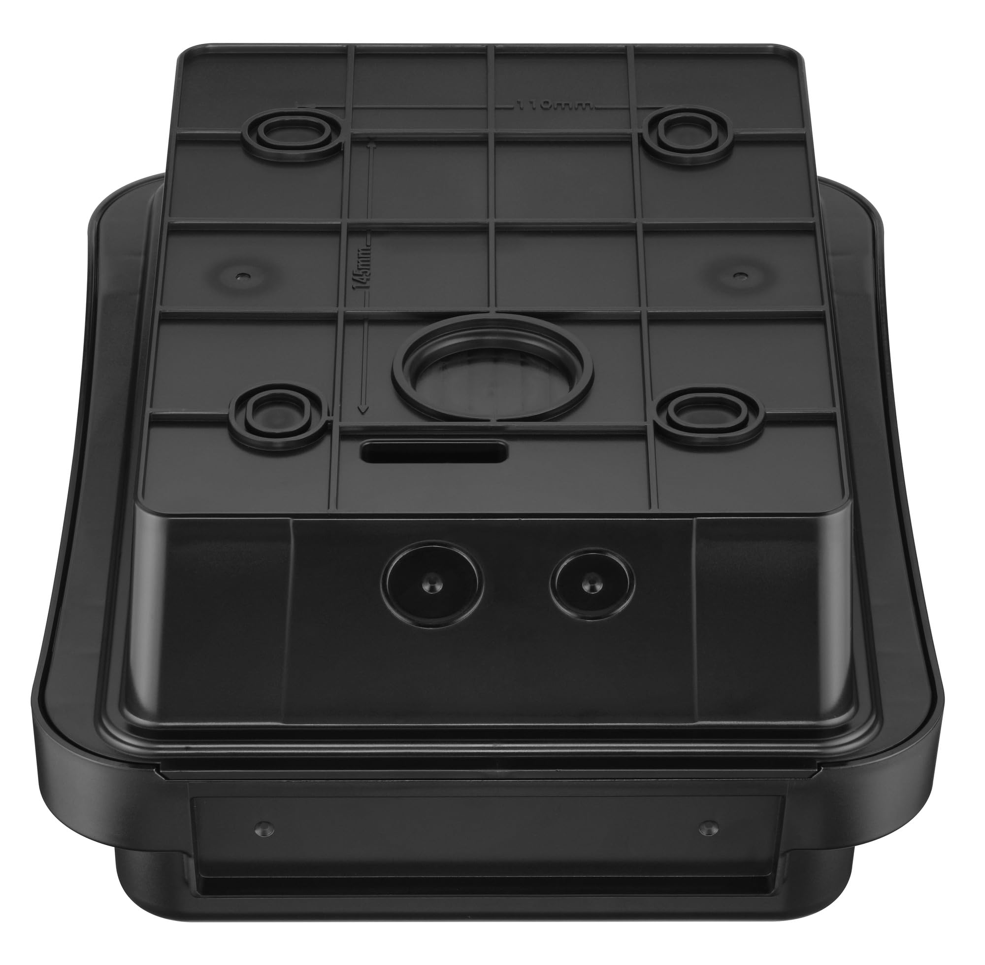 Masterplug Inteligentna Stacja Ładowania Wallbox do Pojazdów Elektrycznych i Hybrydowych Typu 2, z Gniazdem, Tryb 3, Automatyczna Blokada, Jednofazowa, Wi-Fi, Czarna, IP65, 7.4kW, 32A, EVCM3SS7B/EU