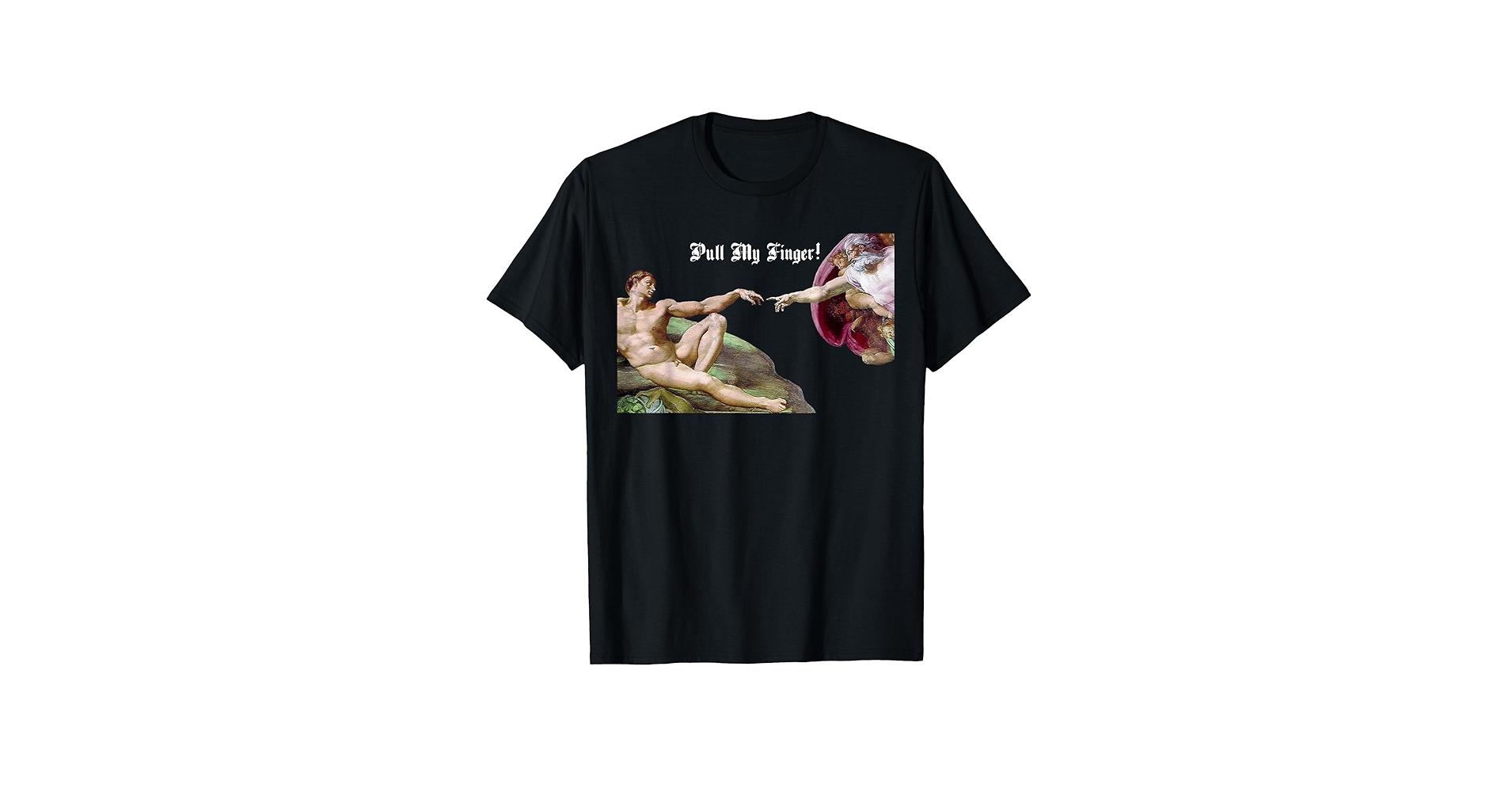 Amazon.com: Pull My Finger - Michelangelo Creation Of Man