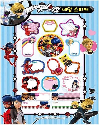 Miniatura 7 de Milagrosa mariquita múltiple libro de calcomanías extraíble DIY divertido juguete juego Deco Kid Character & KEM 0.315 in Slide mariquita encanto 1