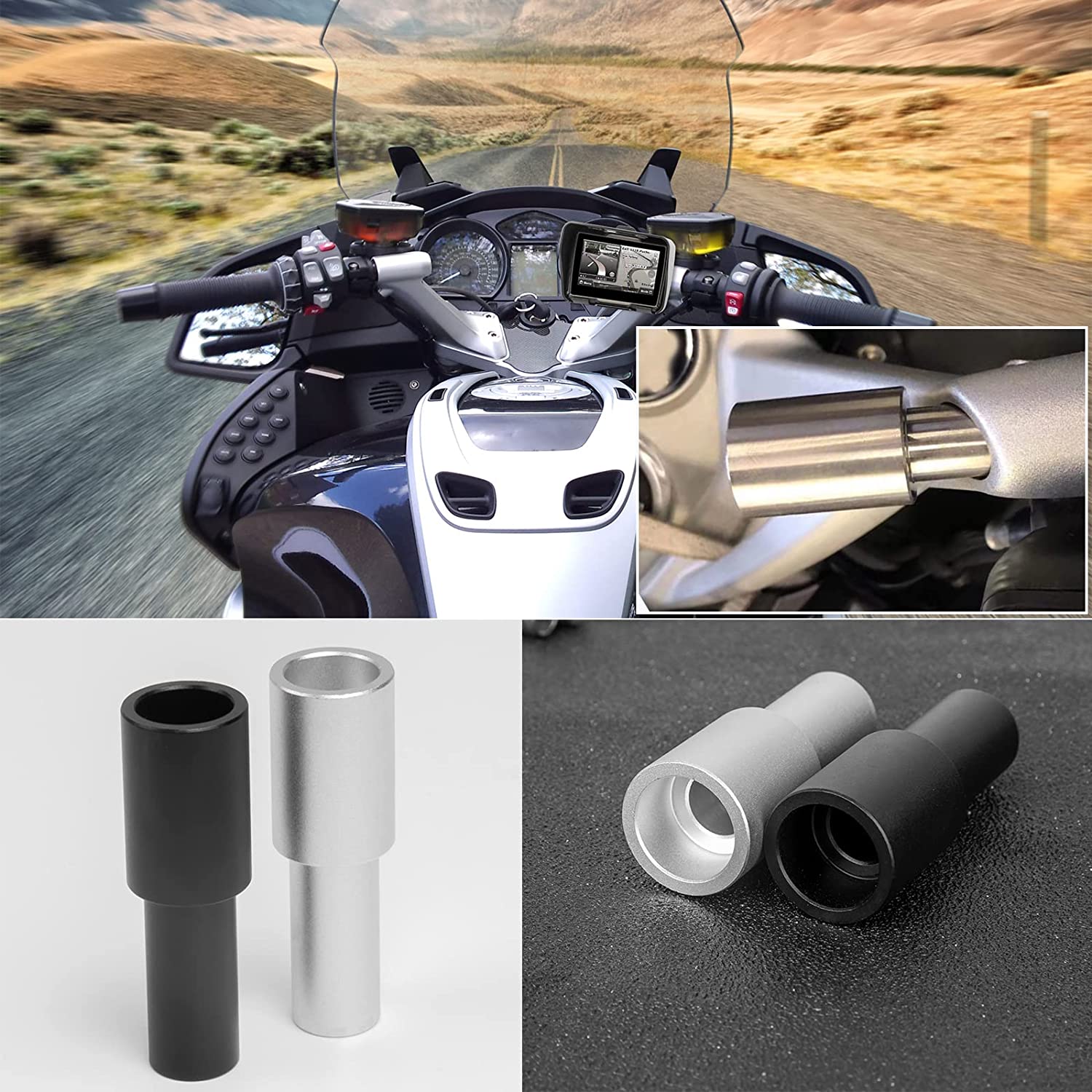 Amazon.com: TAZGANTAX Motorcycle Mobile Phone Navigation Bracket