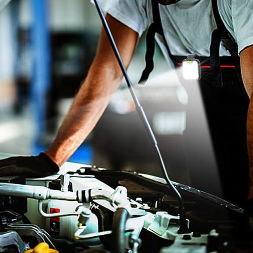 Miniatura 6 de Running Light, 2 Pack LED Running Lights for Runners, 4 Light Modes Clip on Running Light with Rechargeable Battery, Lightweight Safety Light for