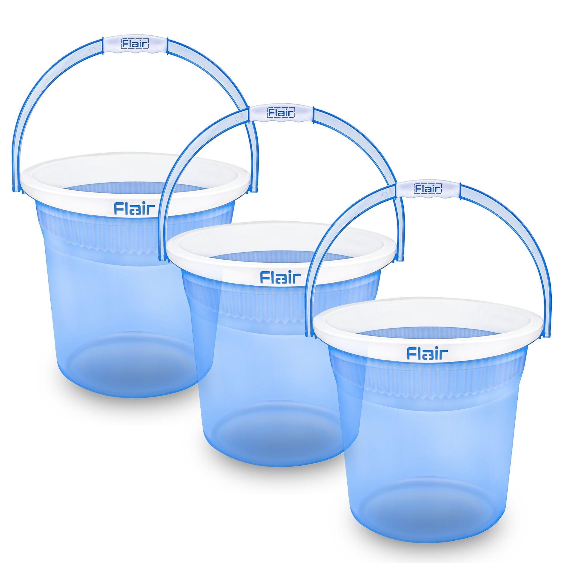 FLAIR Estella 8L Bucket - Beige Cleaning Bucket -21