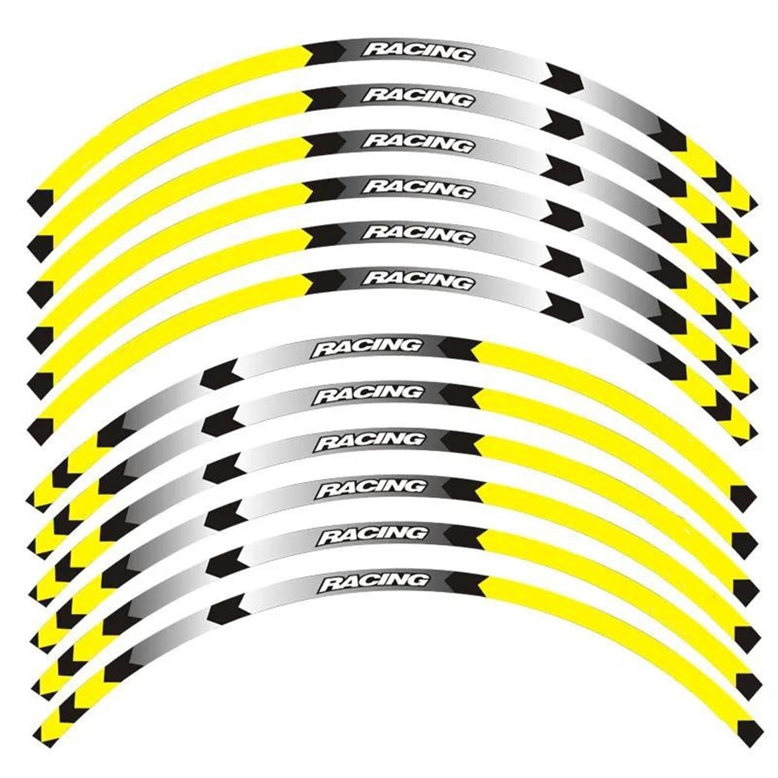 Stickers Motorcycle Wheel Stickers Sports Edge Stripe Reflective Film for S1000XR S1000 XR S 1000XR S1000xr(Style 6)