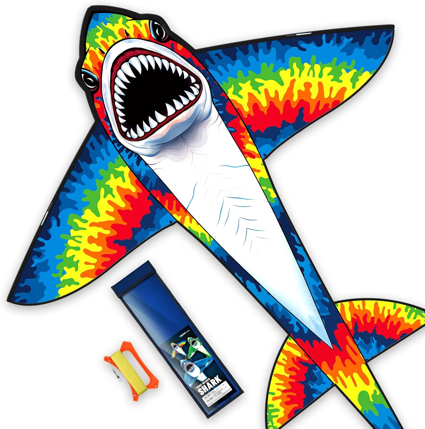 SGftre Complete Kite with Handle, Line & Accessories,Easy to Fly for Kids & Adults, Perfect for Beach, Park, Family Outdoor Activities