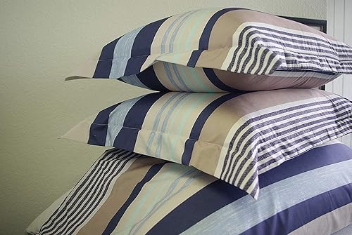 Miniatura 2 de Royal Hotel Bedding Park-Ave - Juego de funda de edredón de 3 piezas, tamaño matrimonial/queen (juego de funda de edredón), 100% microfibra cepillada