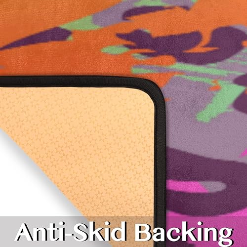 Vista 11 de GUYOS Bright Night Sky Galaxy - Tapete de cocina acolchado antifatiga, juego de 2 piezas, duradero, resistente a las manchas, parte inferior multi