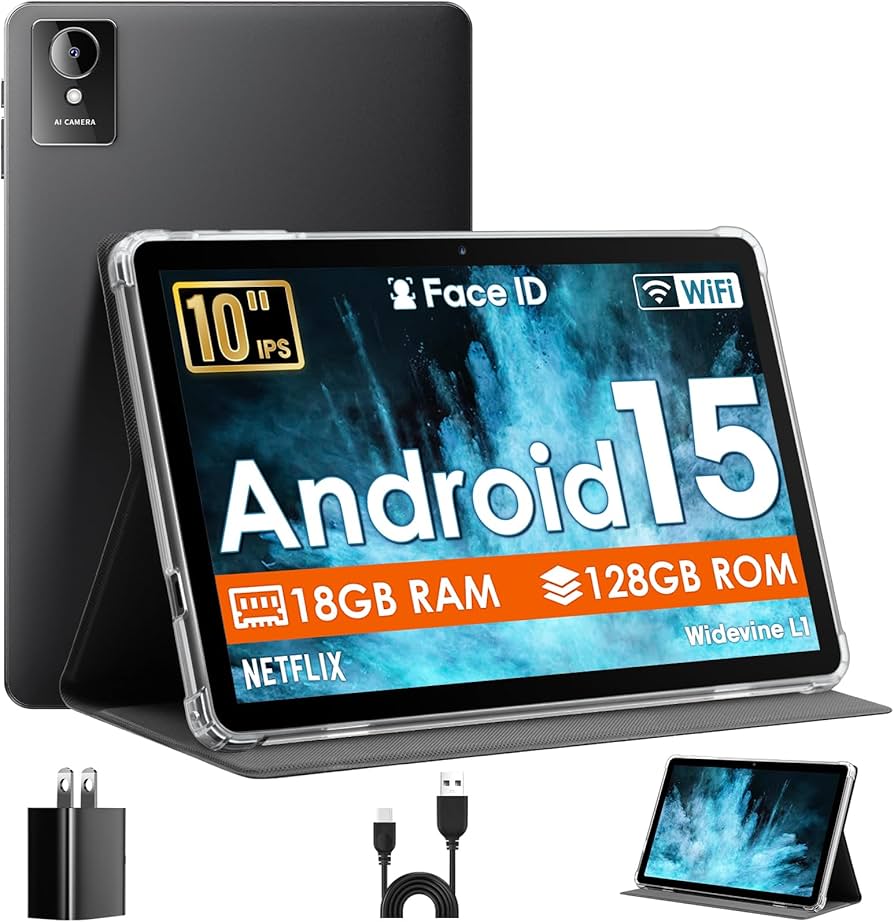 Amazon.com : Tablet Android, Android 15 Tablet 10 Inch Tablets