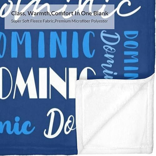 Miniatura 5 de Manta personalizada con nombre para adultos y niños, manta de franela personalizada (color 18, 30 x 40 pulgadas)