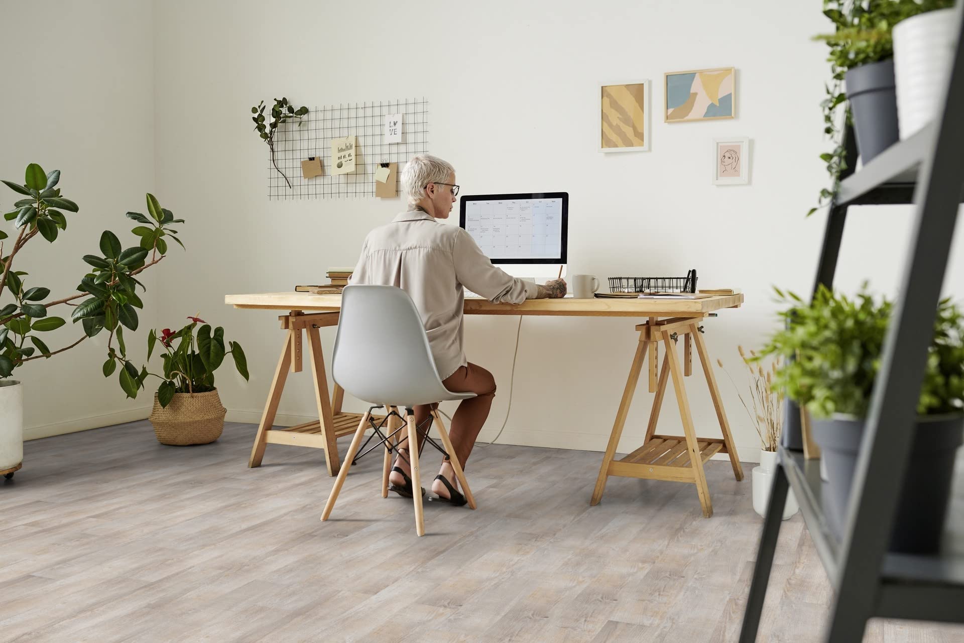MadeInNature, Azulejos de PVC, hojas autoadhesivas, gran selección de colores y medidas (4,40 m², Kola)