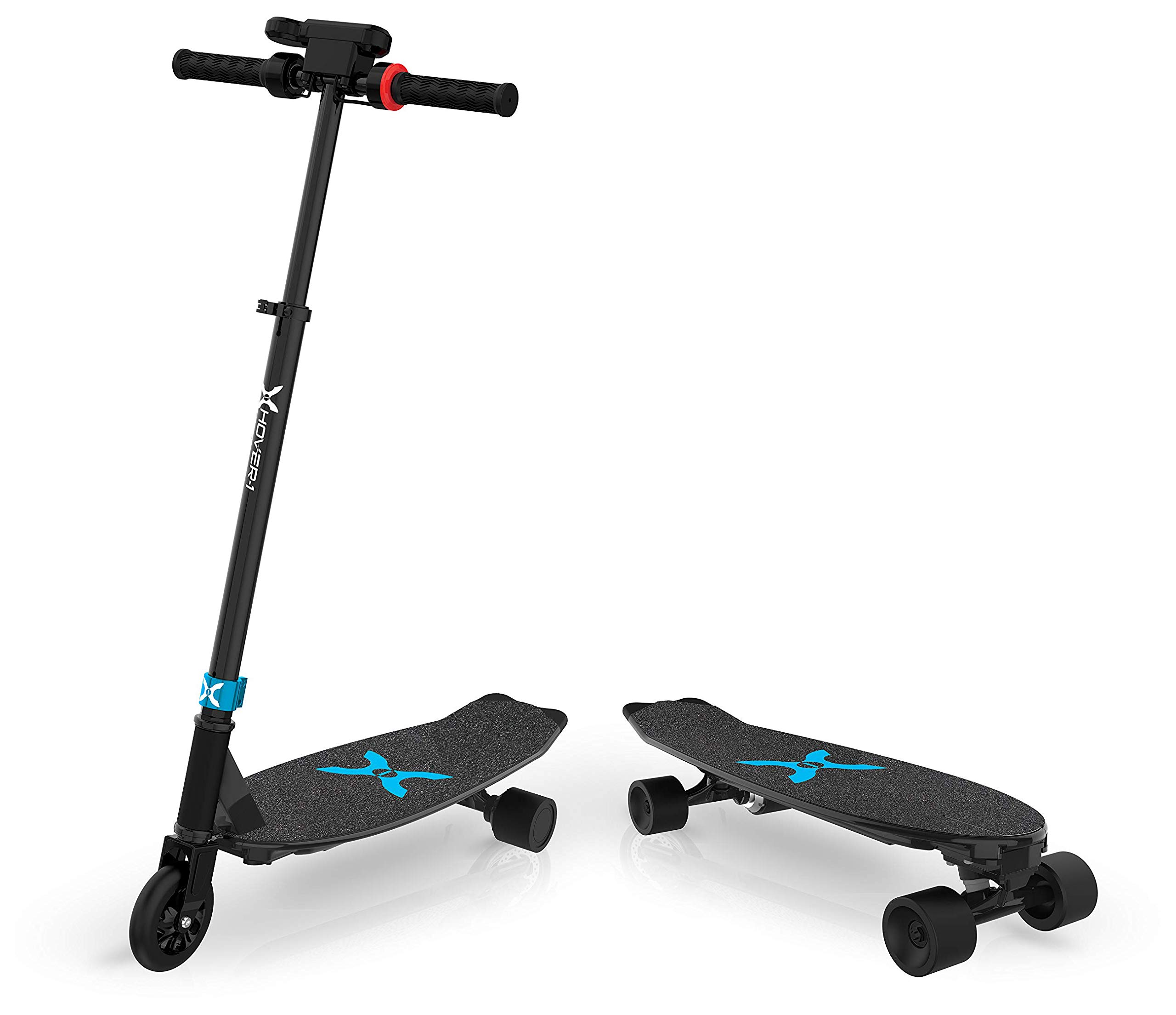 Hover-1 Beast Buggy Attachment | Compatible with All 10" Electric Hoverboards, Hand-Operated Rear Wheel Control, Adjustable Frame & Straps, Easy Assembly & Install