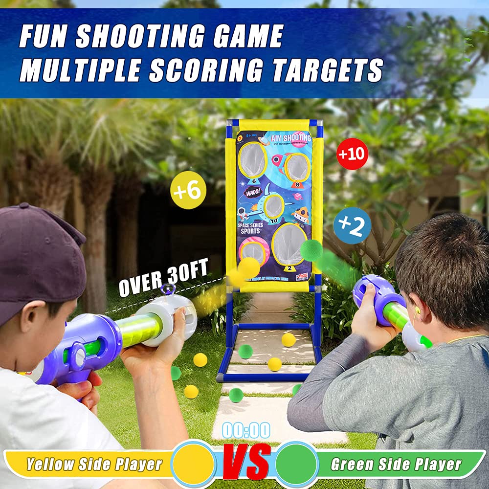 NATTHSWE Gioco di Tiro, Giocattolo di Tiro al Bersaglio Gioco da Giardino all'aperto per 5 6 7 8 9+, Giocattoli per Ragazzi Regalo per Bambini di Compleanno per Ragazze