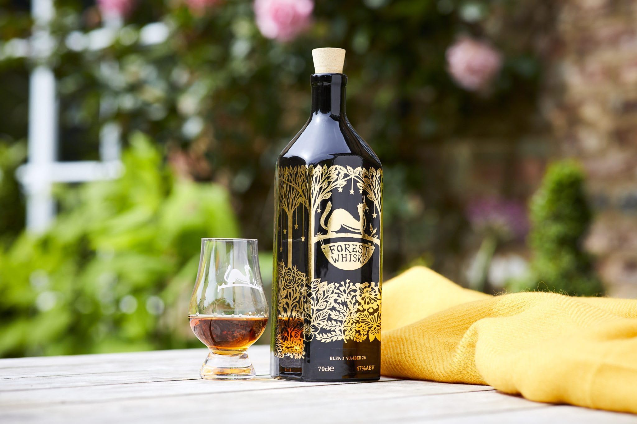 Forest Whisky Porcelain Bottle | Blend Number Twenty Six Whiskey