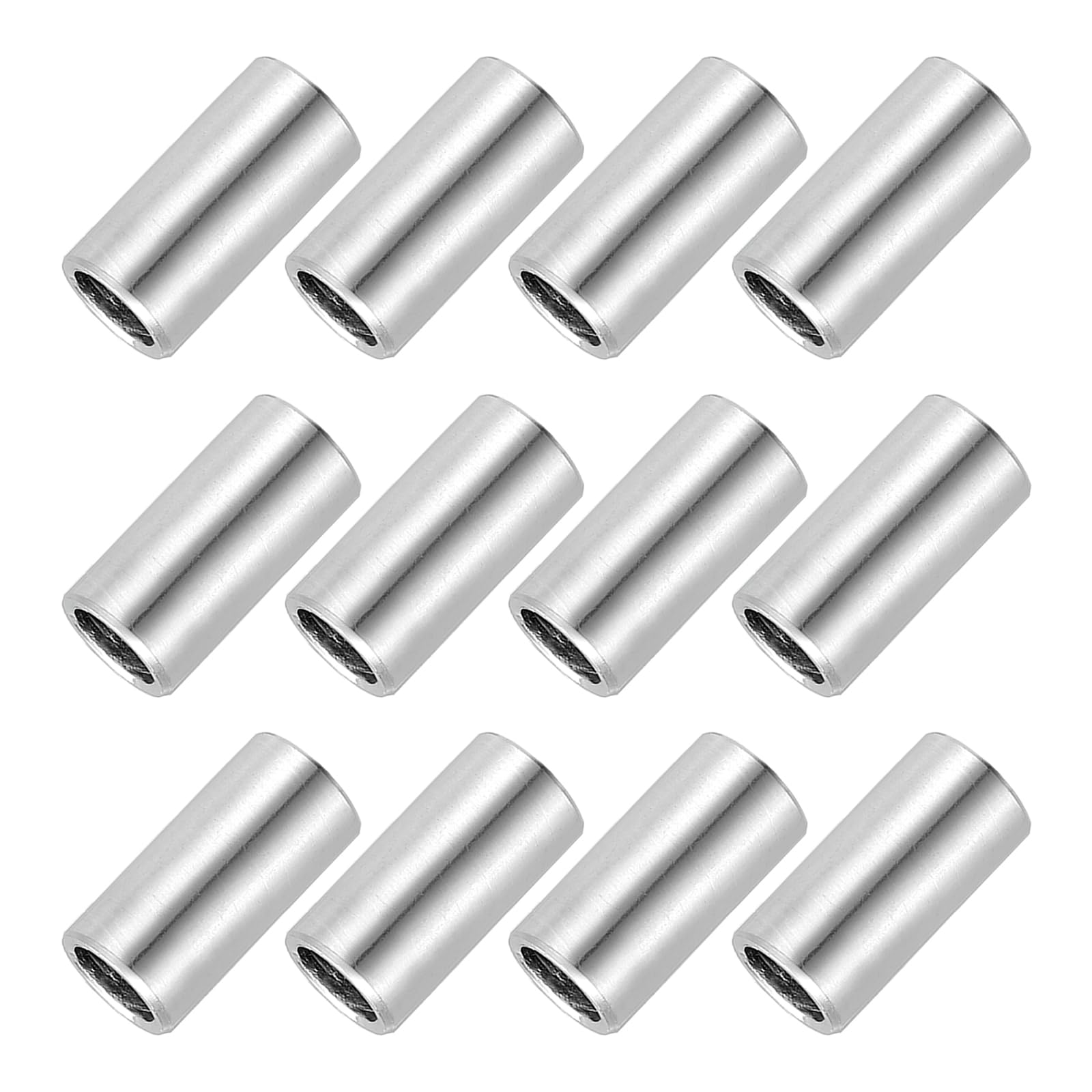 PATIKIL 12 Pcs Stainless Steel Spacers