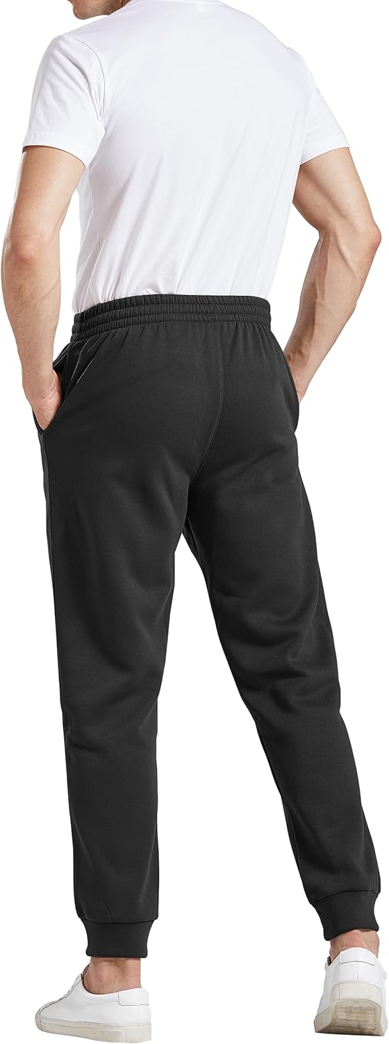 MLYENX 2/3 Pack Fleece Sweatpants for Men Active Athletic Comfy Mens Jogger Pants with Pockets - Image 4