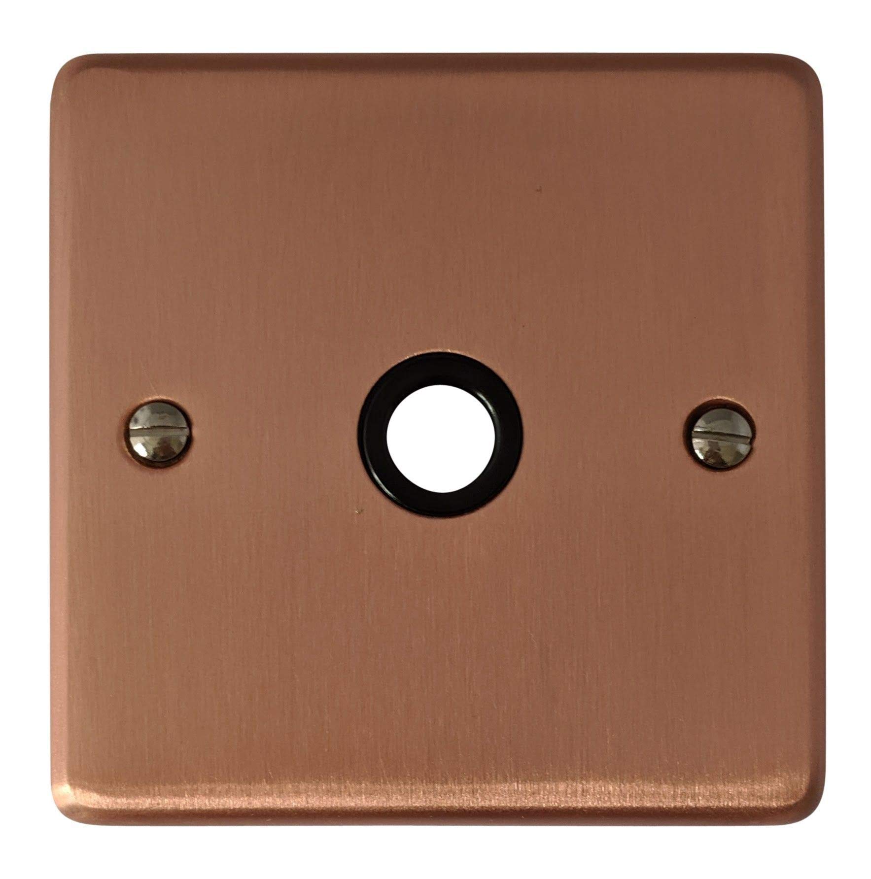 G&H Brassware Gold G&H Crg79b Standard Plate Rose 1 Gang Flex Outlet Plate