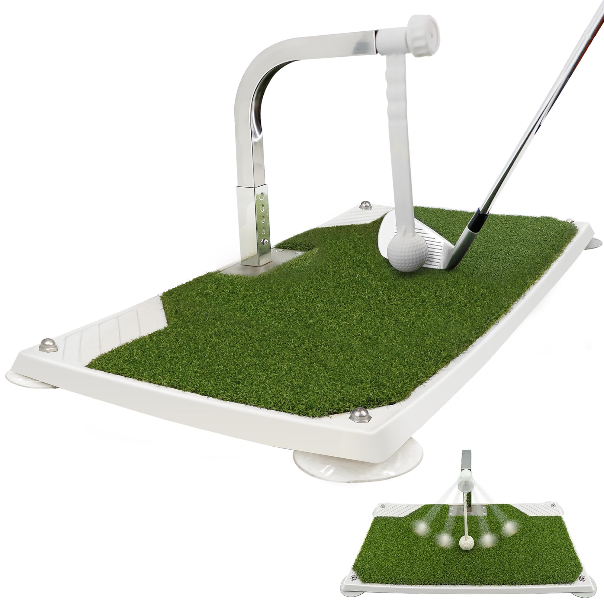 Profi Golf Schwungtrainer zur Verbesserung der Schwungtechnik - Effektive Golf Trainingshilfen für Anfänger & Profis, Hochwertiges Golf Equipment, Ideale Golf Geschenke