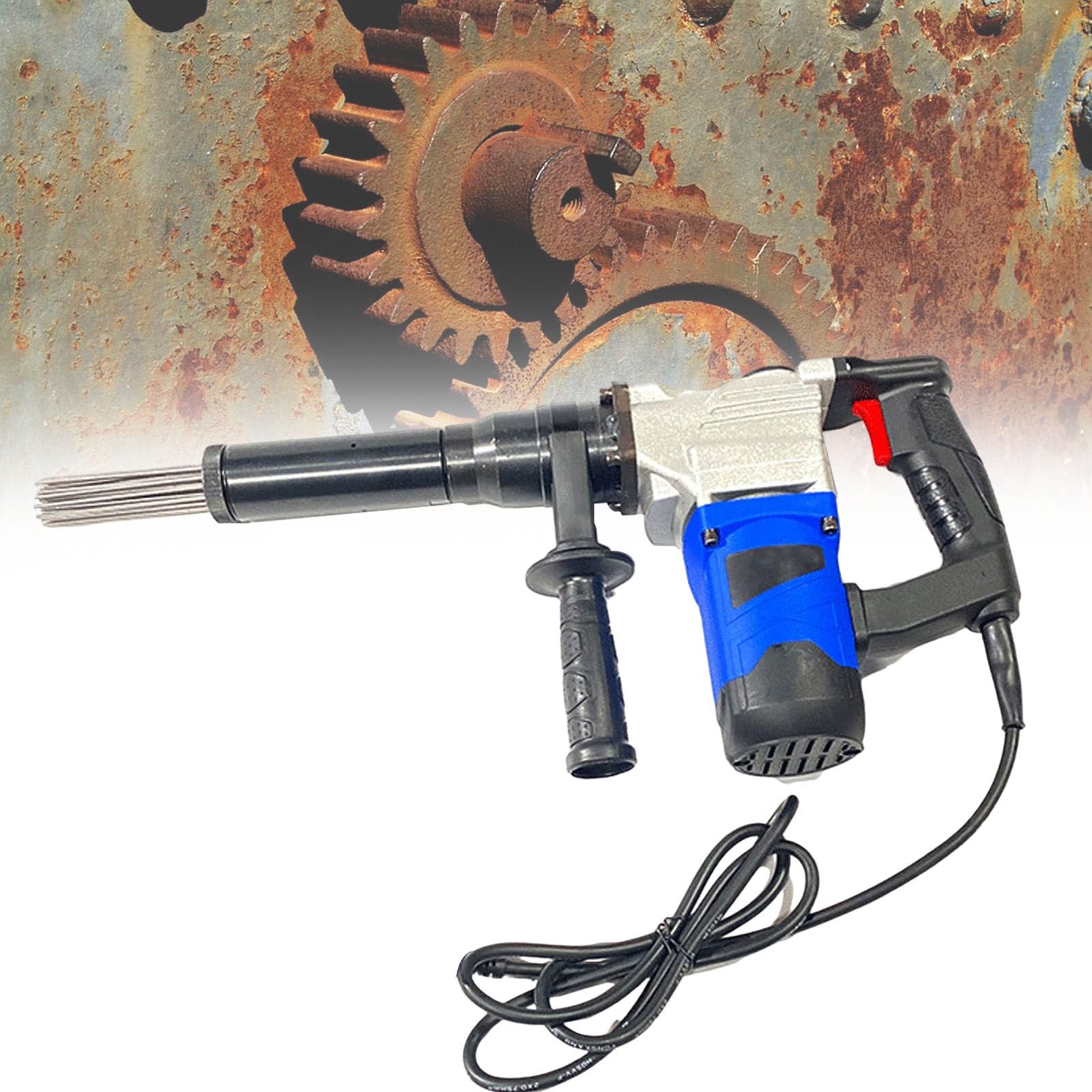 Desoxidante EléCtrico De Aguja, 1100 W, Pistola De Aguja Manual Para Eliminar óXido, Escoria De Soldadura Y Pintura. Limpiador De Escoria De Soldadura. 4500 Rpm. Ciclo De Trabajo: 30 Minutos.