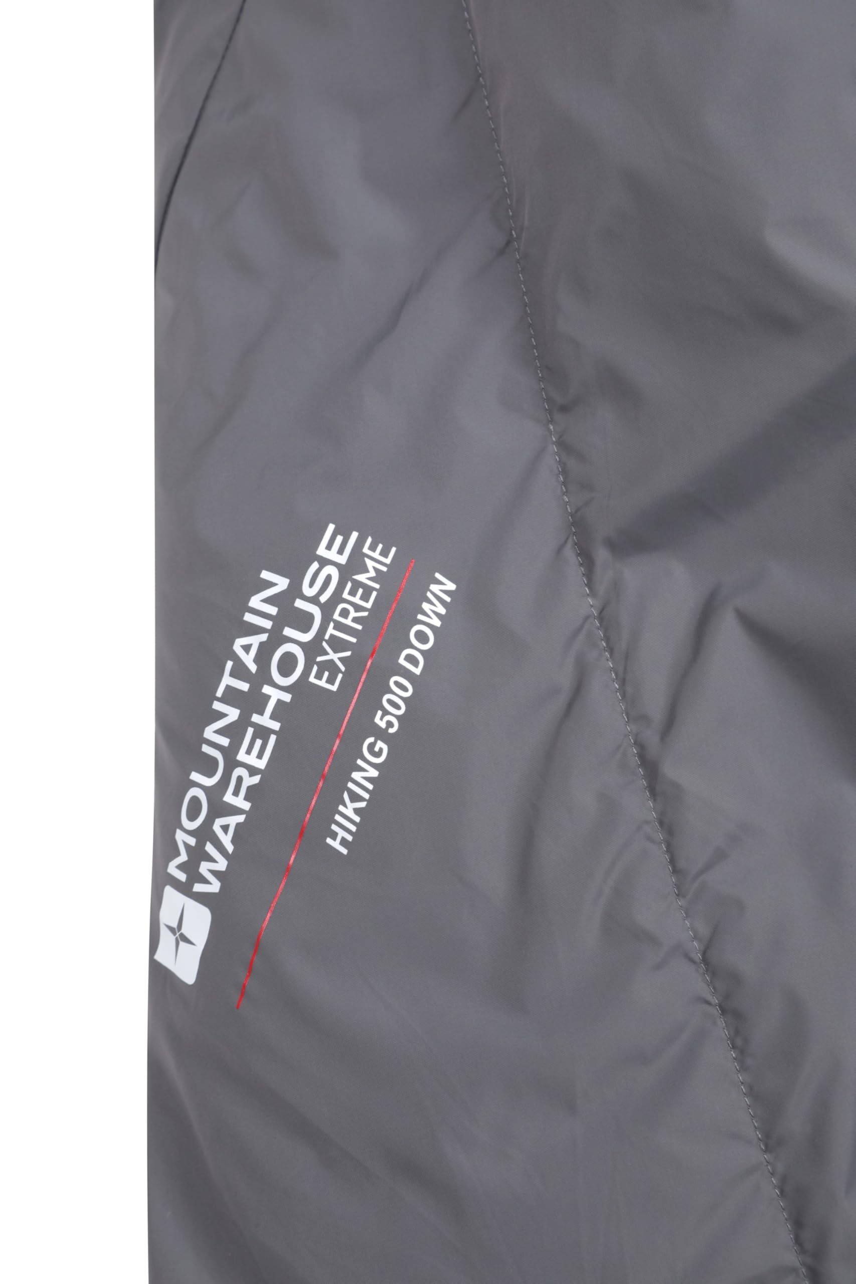 Mountain Warehouse Extreme Hiking 500 Down 0°C Saco de dormir - 3/4 estaciones, cálido, de secado rápido, absorbe la humedad, portátil y ligero, invierno, camping, senderismo, senderismo