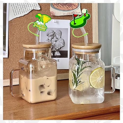 Miniatura 3 de 16 tapas de silicona reutilizables de grado alimenticio con temática de golf, adecuadas para bolsas de recuerdo de fiesta, fiesta de cumpleaños,