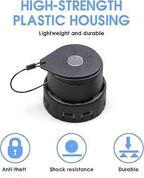 Sukemichi Locking Gas Cap Lock And Key For Bronco / F150, Anti