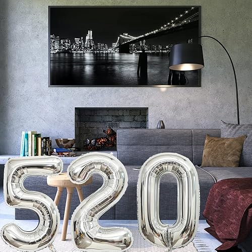 Miniatura 3 de Globos digitales del número 11 de 32 pulgadas, globos del alfabeto del número 11, globos de helio, globos grandes para suministros de fiesta de