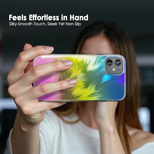 Vista 190 de TENOC Funda para teléfono compatible con iPhone 13 Pro Max, funda transparente a prueba de golpes protectora delgada para 6.7 pulgadas