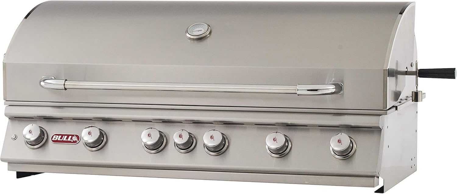 Bull Outdoor Products 62649 Diablo 6 Burner Grill Head, Natural Gas