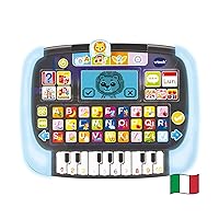 VTech Bit Smart Tablet, Tablet Bambini Educativo con Schermo Retroilluminato