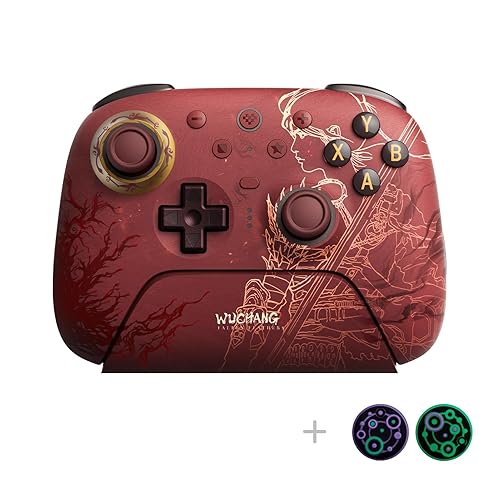 8Bitdo Ultimate 2 Wireless Gaming Controller with TMR Joysticks, Switchable Hall Effect/Tactile Triggers, Back Buttons, RGB Fire Ring, 8Speed Tech