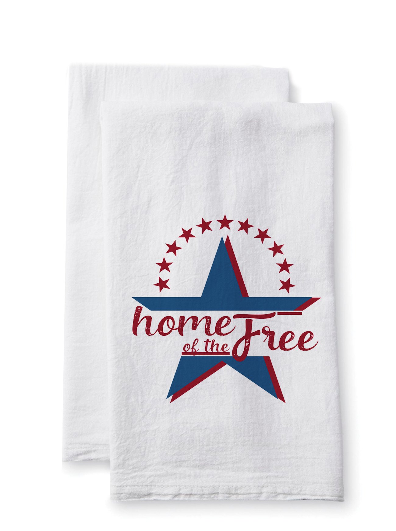 Sullivans Uplifting LINENS Towels, Home of The Free