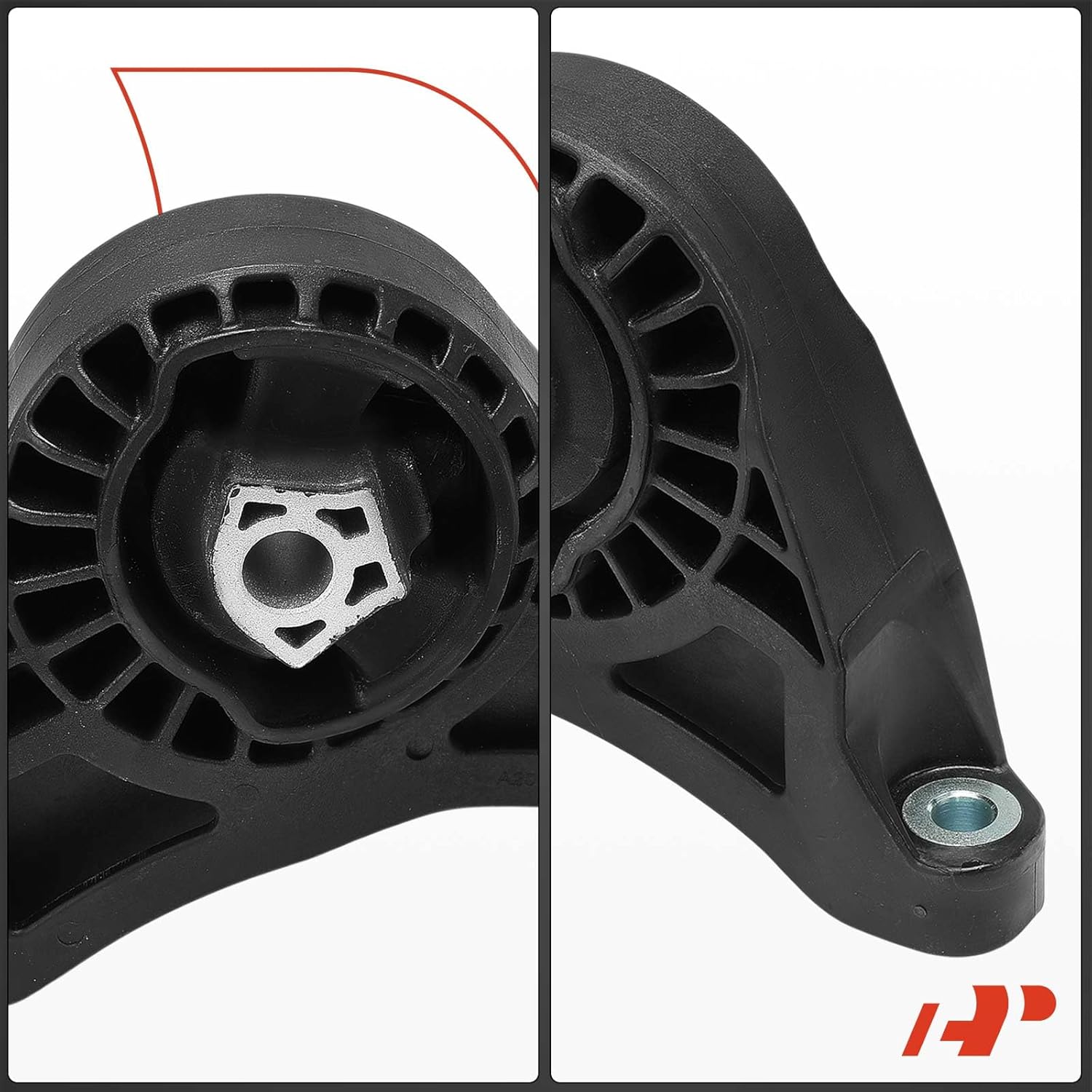 A-Premium Front Left Transmission Mount Compatible with Cadillac XT5 2017 2018 2019, 3.6L, AF50-8 Transaxle Automatic 8 Speed Transmission