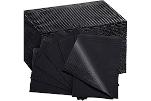 Black Dental Bib - A Hygienic and Practical Choice for Dental Procedures