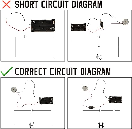 Miniatura 7 de Sntieecr Kit de motor de circuito eléctrico con panel solar kit de motor solar para experimentos científicos infantiles kits de aprendizaje