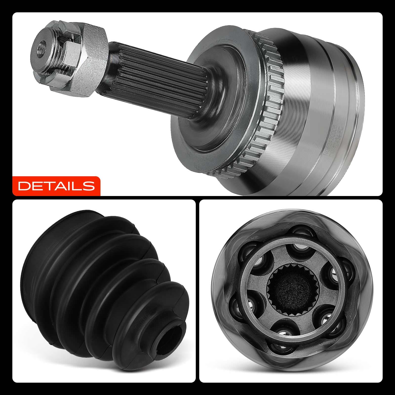 Frankberg Giunto omocinetico lato ruota assale anteriore sinistro o | VKJA5640; Compatibile con: Jimny SUV Chiuso SN