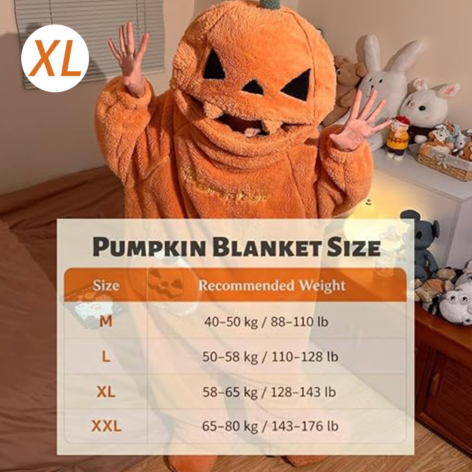 Generico Costume Intero Pigiama Morbido e Confortevole Indossabile | Coperta Con Cappuccio A Per Feste Di Halloween, Feste, Festival, Vacanze, Autunno, Falò, Spettacoli Teatrali, Casa, Scuola,