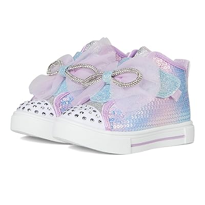 SKECHERS KIDS Twinkle Sparks 314826N (Toddler) Girls Shoes Lavendar/Multi
