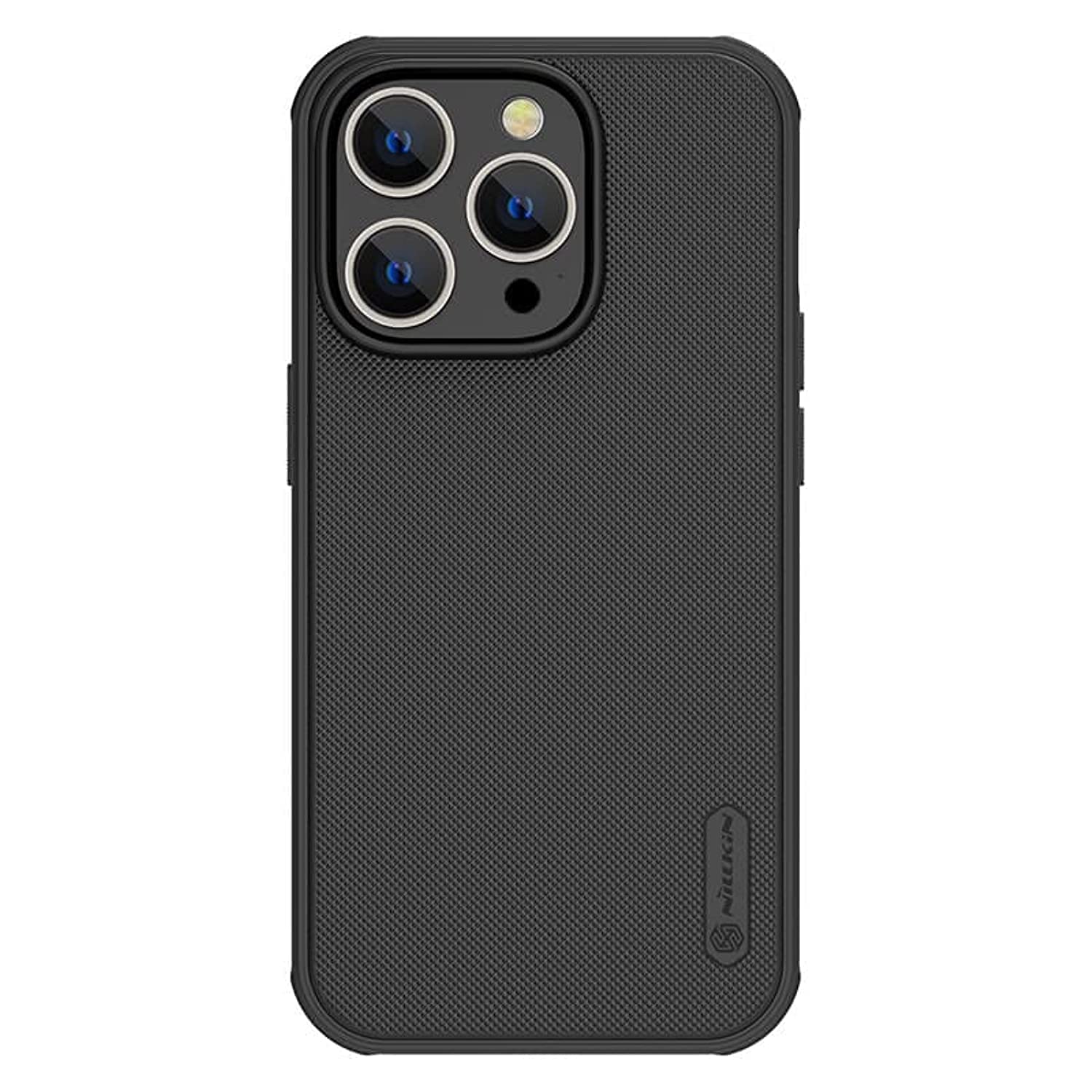 Nillkin Super Frosted Shield Pro Series Cover Case Designed For Apple iPhone 14 Pro (Without Logo Cutout) - Black