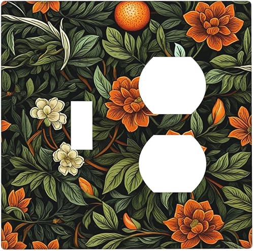 Miniatura 61 de Cubiertas de salida iridiscentes abstractas coloridas nubes dúplex de 1 cuadrilla, placa de cubierta de interruptor de luz arco iris, placas