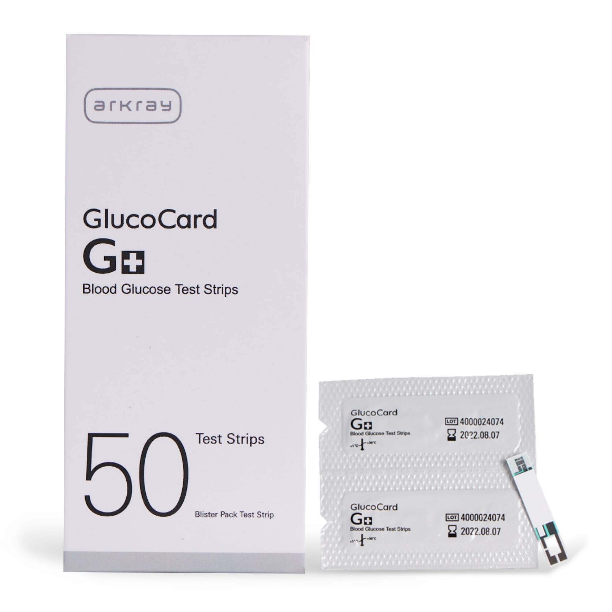 Arkray Glucocard G+ Blood Glucose Test Strips | Individually Packed | Pack of 50-image-32